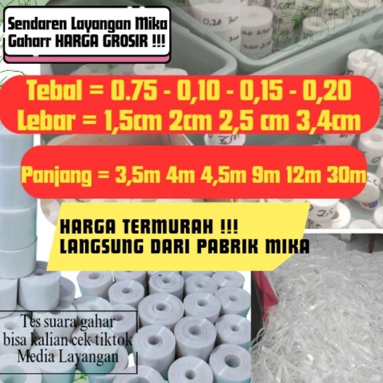 Bisa Cod Mika Sawangan Layangan Kuat Tahan Lama 0,10-0,20 ><