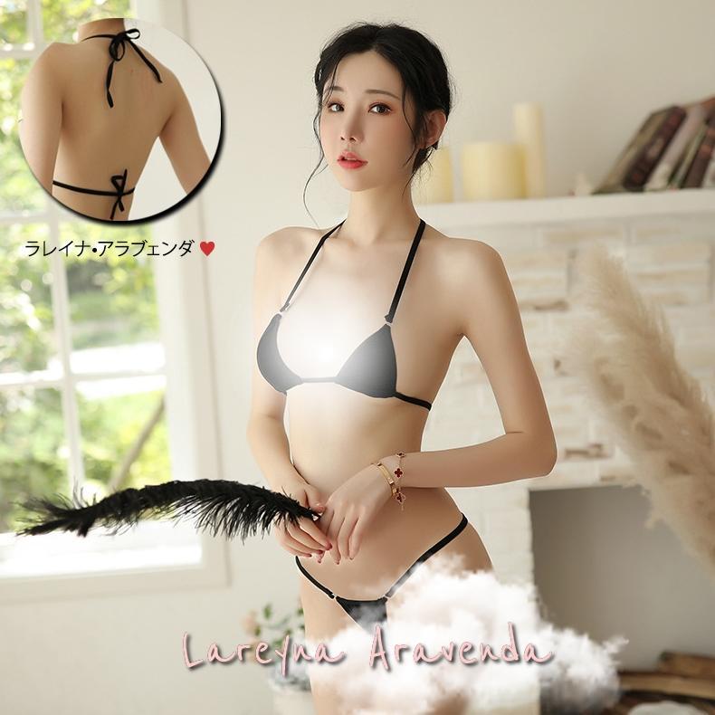 Pakaian Wanita- Lingerie Tie Set Bra + Cd Bikini 2 / Two Pieces Lg302 - Lingerie - Baju Dinas Malam 