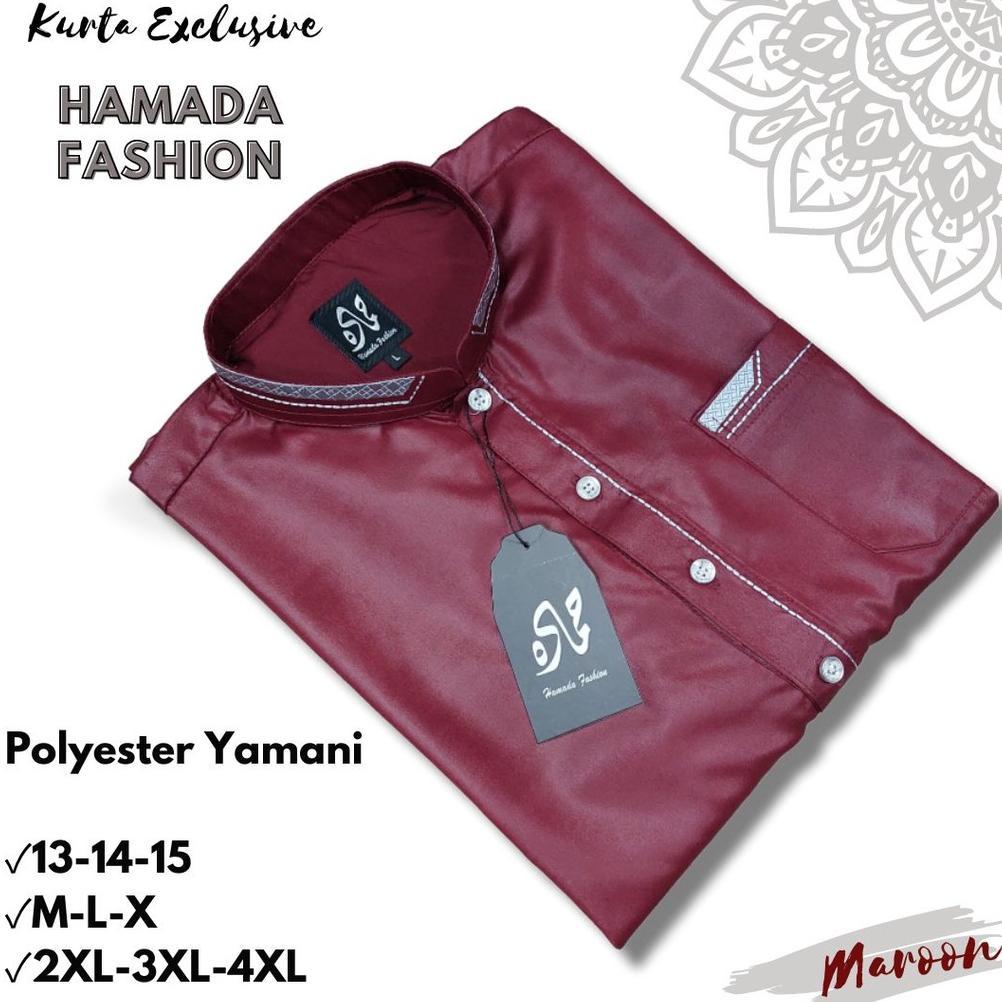 Muntiara - Kurta Polyester Hamada Fashion / Kurta Premium / Kurta Hamada Modern / Kurta Pakistan - P