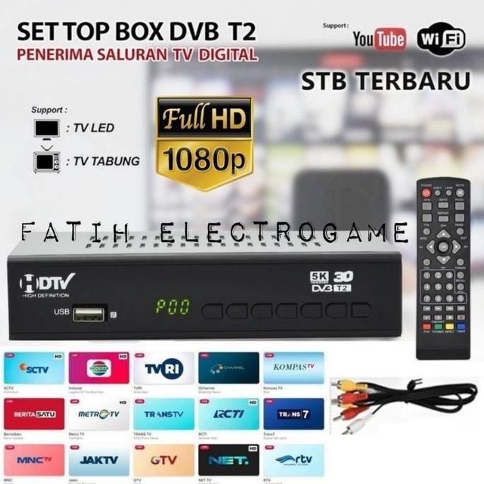 New- Stb Dvb T2 / Setop Box Tv Digital / Set top Box Tv digital