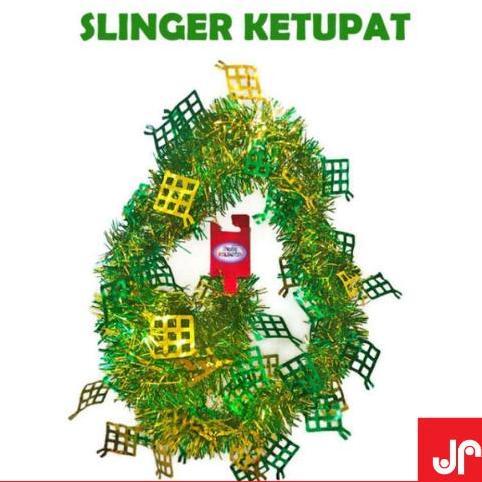 SLINGER LEBARAN KETUPAT / SLINGER RUMBAI IDUL FITRI PANJANG 2M