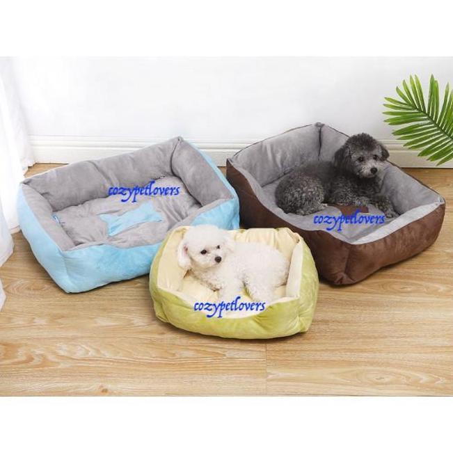BEBAS ONGKIR - Bantal Kucing Anjing Sedang / Tempat Tidur Kucing Anjing M -Pet Bed