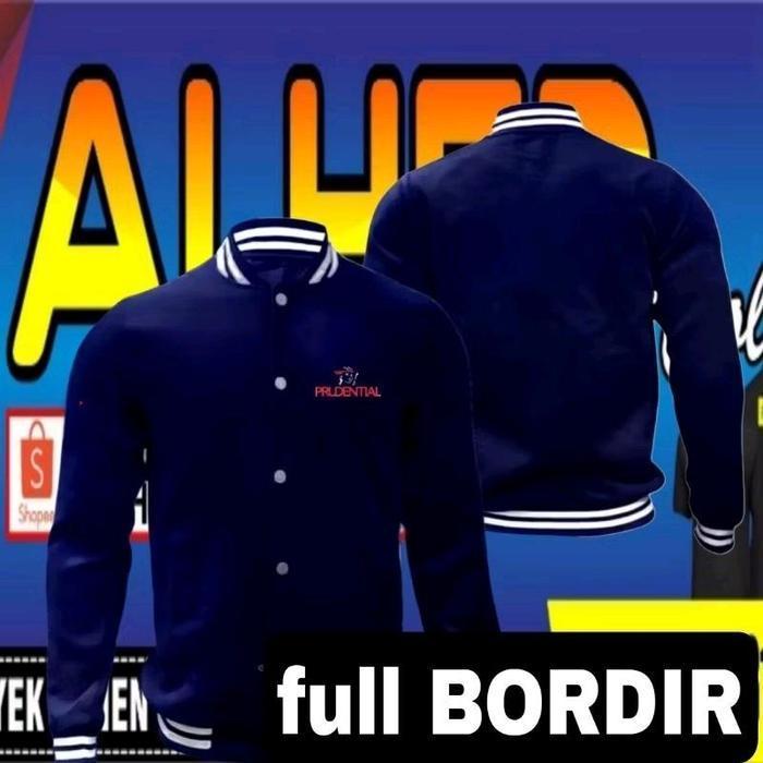 Terbaru Jaket Bordir Bisa Satuan Bisa Request Jaket Bordir Prudential Jaket Prudential Jaket Basebal