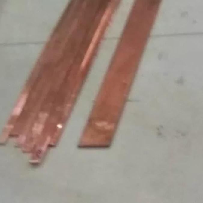 BUSBAR TEMBAGA 3 X 40 MM PANJANG 4 MTR RAIL COPPER