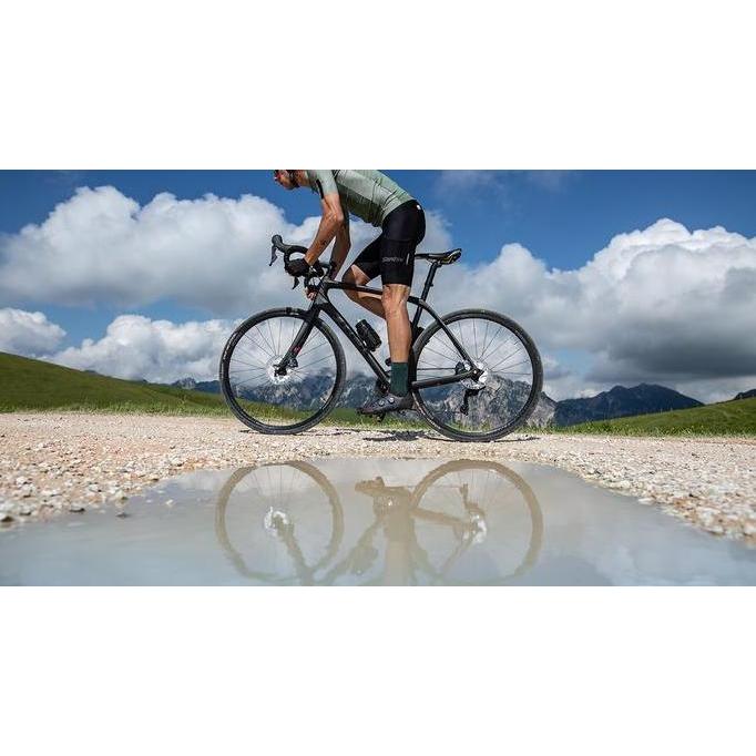 Bib Short Celana Sepeda Santini Gravel Black