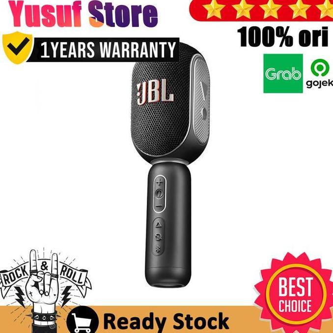 Terlaris Jbl Kmc 350 Professional Karaoke Microphone Portable Bluetooth