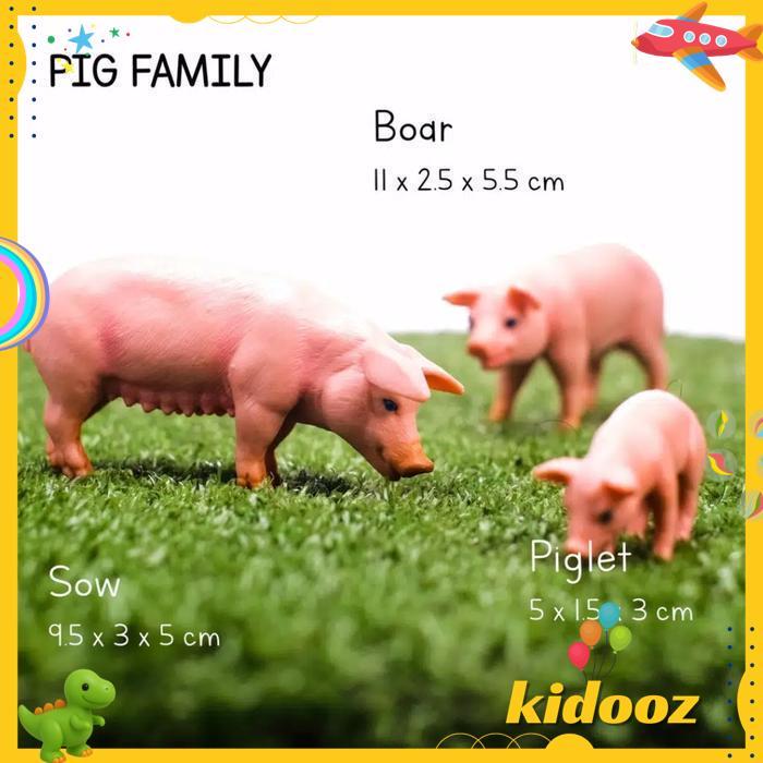 MONTESSORI CULTURAL FARM ANIMAL PIG KUALITAS PRODUK TERBAIK