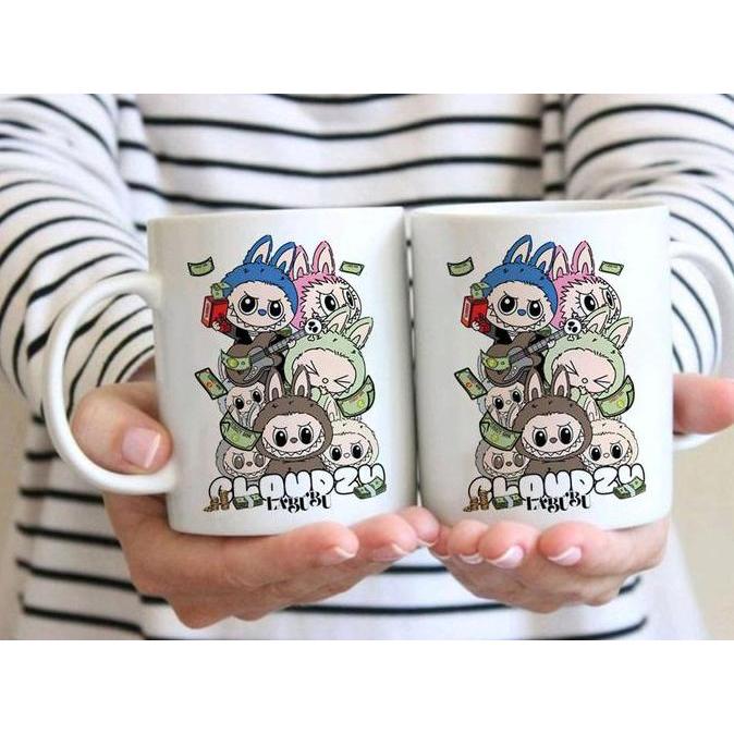 MUG LABUBU / GELAS LABUBU / MUG CUSTOM / GELAS CUSTOM