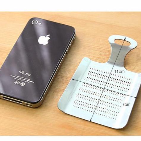 Stainless Ginger Grater / Parutan Jahe / alat parut bawang