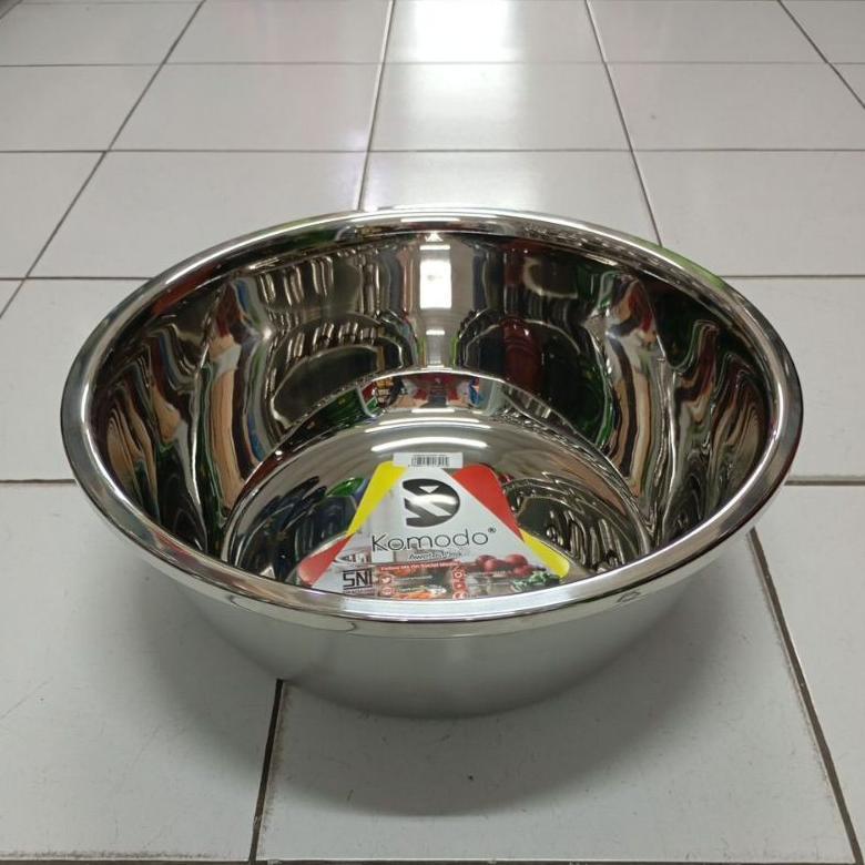 Komodo Baskom ELEGANT 40Cm Stainless Steel baskom