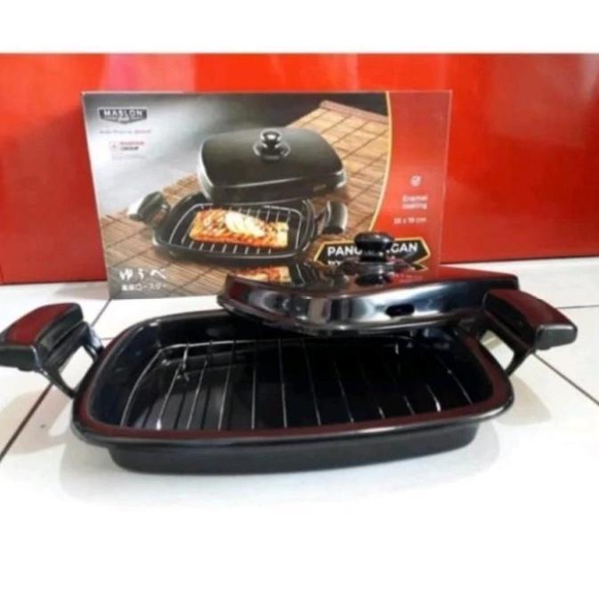 Miliki Alat Panggangan Ikan Bbq Pemanggang Crystal Oven Maslon Maspion + Tutup