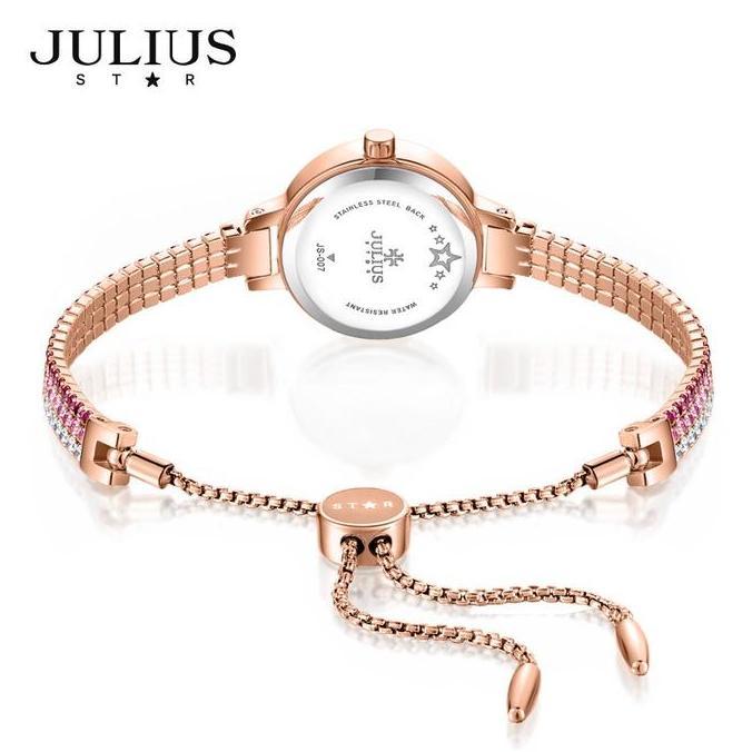 JULIUS Star Series/Jam Gelang Zirkon/Jam Tahan Air JS-007
