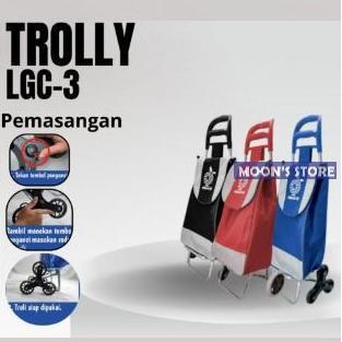 BARU TROLLEY TAS BELANJA BARANG BISA DILIPAT SLIM PREMIUM DENGAN RODA ORIGINAL DAN TERPERCAYA