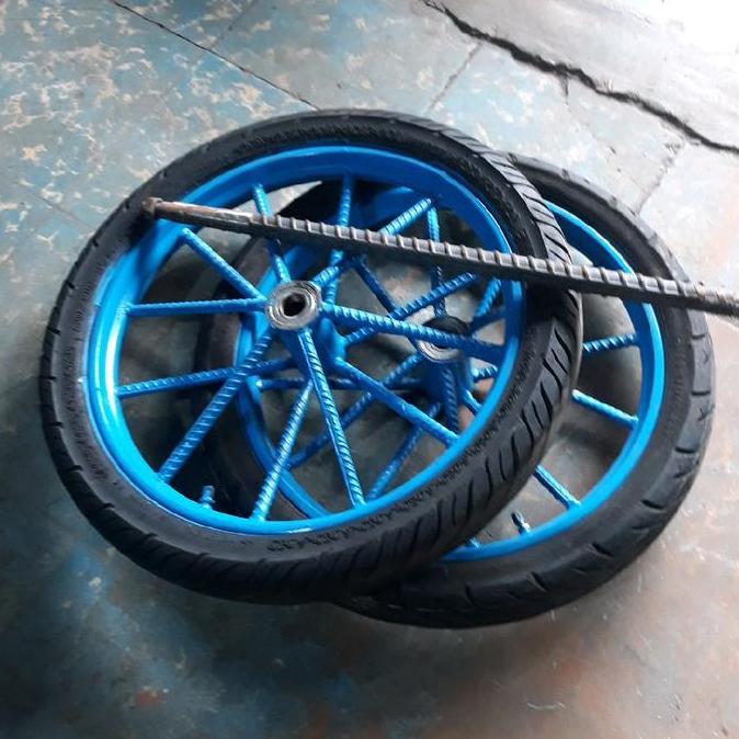 Roda Gerobak Ring 17 inch 1set Roda Gerobak Dorong Brand X