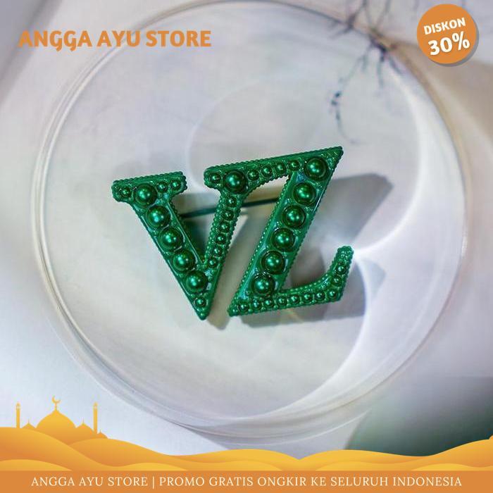 [EARTHLY ALLURE] VIVIZUBEDI - VZ GLEAM BROOCH - JOLLY GREEN TERBAIK