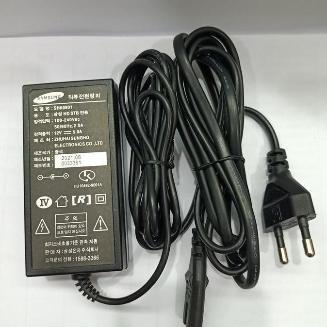 adaptor 5a 12v Samsung original/adaptor Samsung 12v 5a