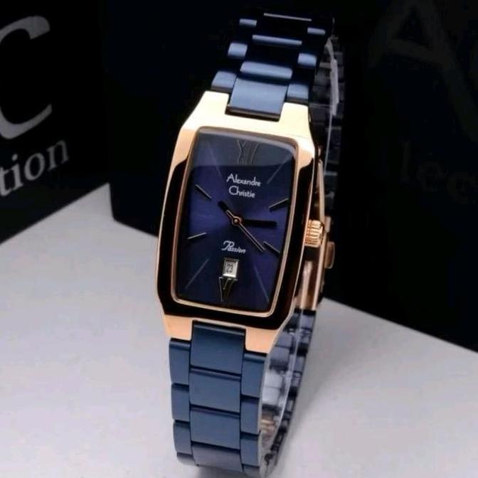 Jam Tangan Wanita Alexandre Christie 2455 AC2455 AC 2455LD (ORINAL) Watches Stainless