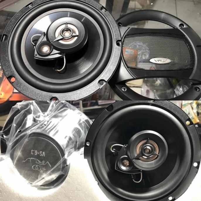 New- Speaker Coaxial Venom Virus VS 6.3 Speaker Pintu Mobil Venom Virus