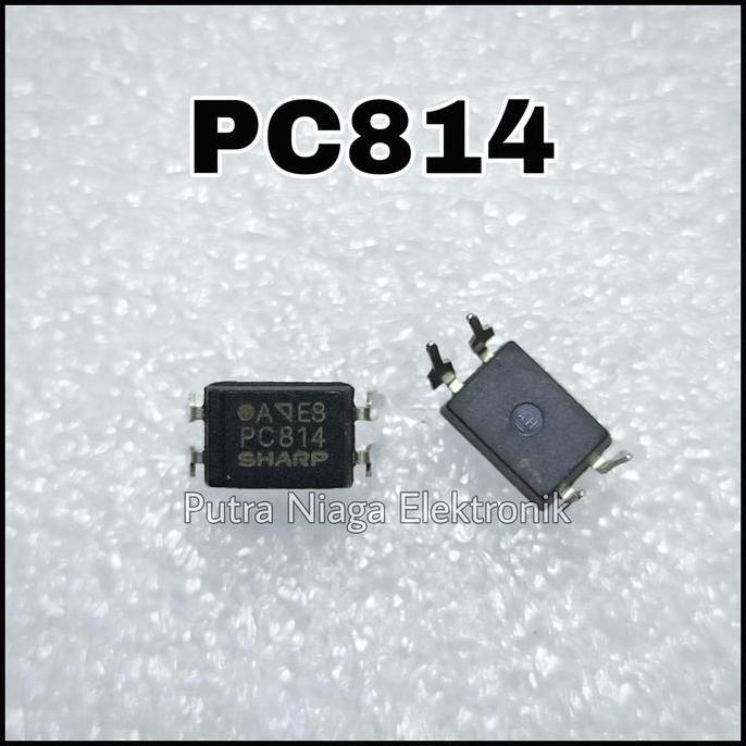 Terbaru (1) PC814 Optocoupler PC 814 Dip 4pin PC814-1 High Quality putran1a