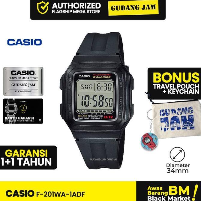 Casio General F-201WA-1ADF F-201WA F-201 F201WA F201