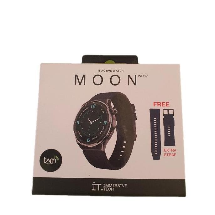 it watch active moon wr02 garansi tam 1 tahun free strap