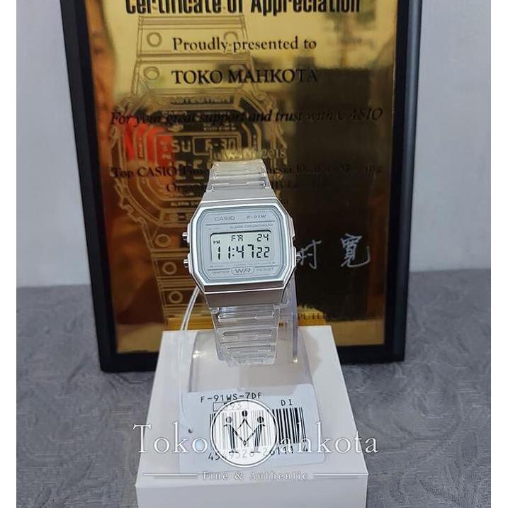 Casio Dital Orinal F-91WS-7DF / F91WS-7