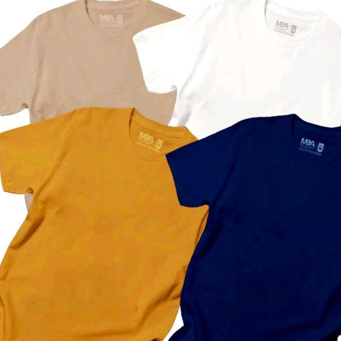 Bara_Vans - Guncang 12.12 Mba My Blank Apparel Kaos Oblong Polos Lengan Pendek Cotton Combed