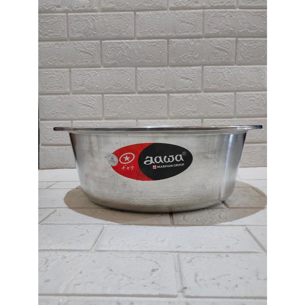 Waskom Alumunium Jawa Berbagai Ukuran baskom