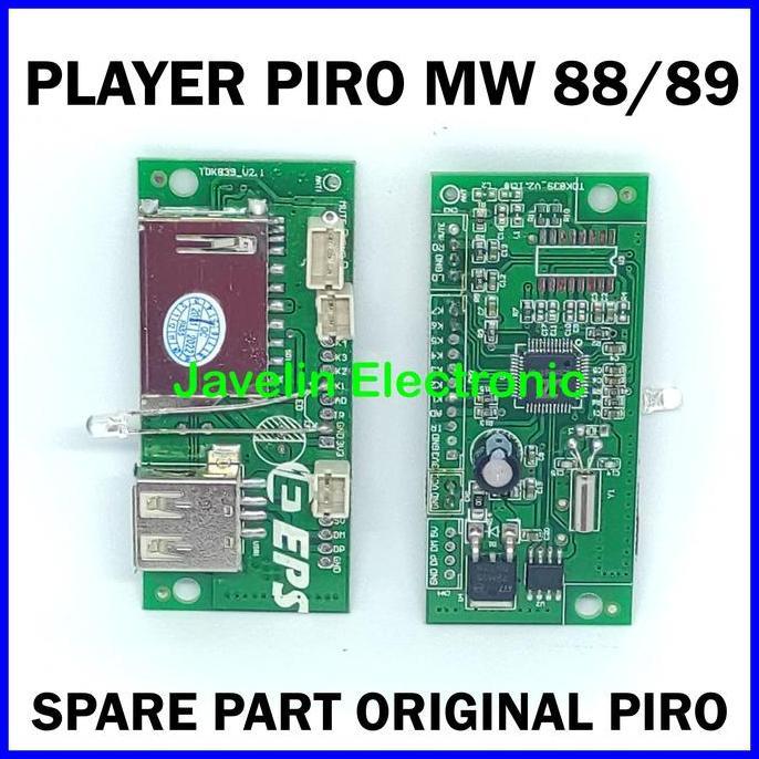 Slot Player MP3 Piro Ampli MW 88 / MW 89 Kit Modul MP3 Original Piro