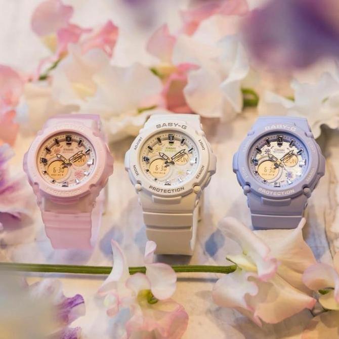 Casio Baby-G BGA-270FL-7ADR / BabyG BGA270FL-7A Orinal & Garansi