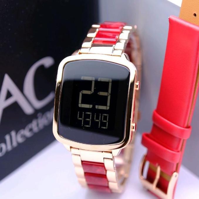 ALEXANDRE CHRISTIE AC 9381 / AC9381 ROSEGOLD RED DITAL STAINLESS ORI