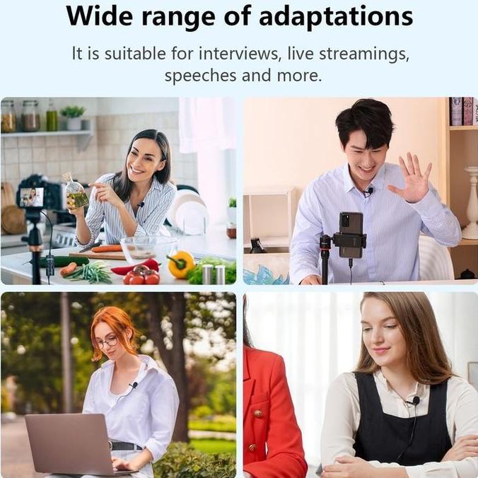 Boya Lavalier Microfone By-M1/By-Mm1 Series  Mikrofon Omnidirection  Kabel Untuk Smartphone Dslr Pc 