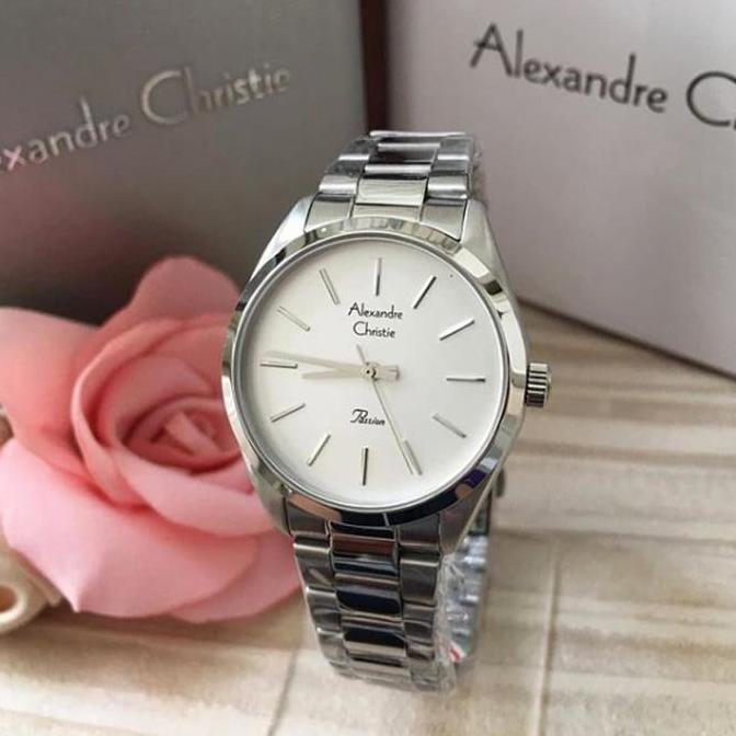 ALEXANDRE CHRISTIE AC 2658 PASSION WANITA SILVER WHITE