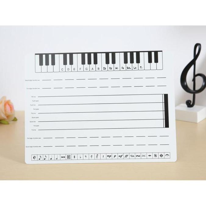 produk limited [jollyinfant.id] f 19 papan tulis magnet musik & magnet musik kode 1250