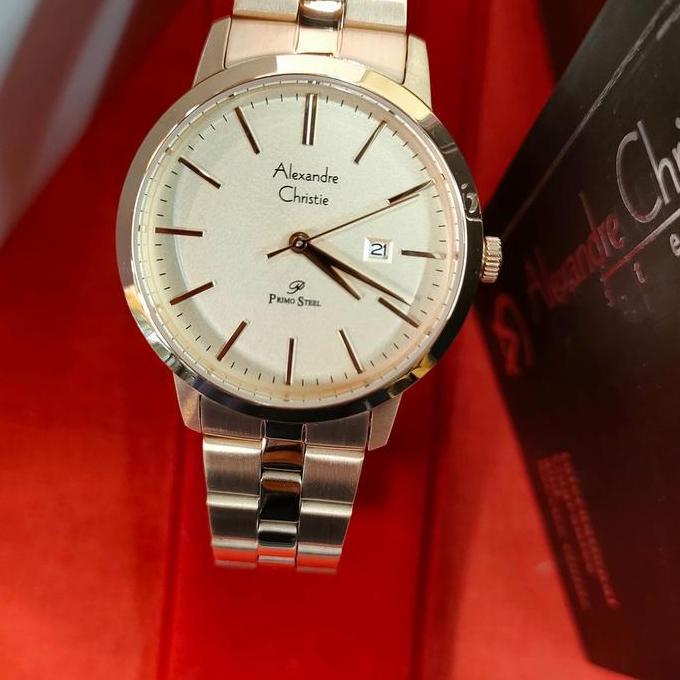 Jam wanita Orinal Alexandre Christie AC 1007 LD All Steel