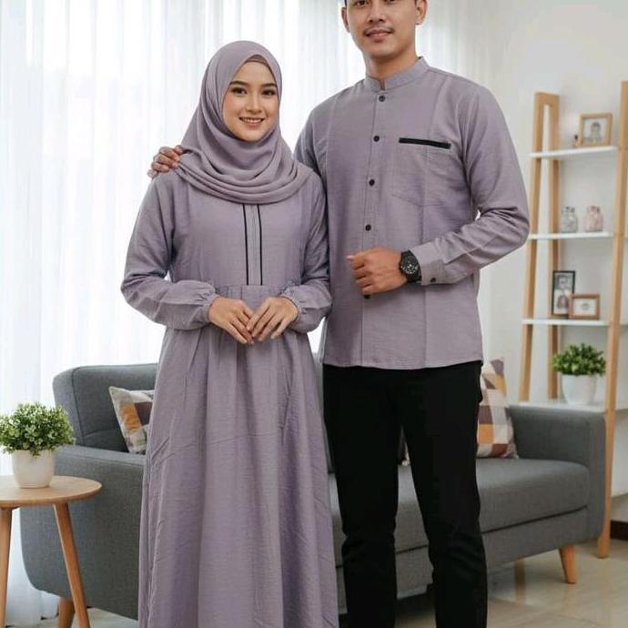 Gamis Couple Pasangan Muda Mudi trending 2025