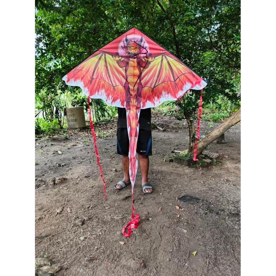 Layangan Naga Monyet campuran Bahan Fiber layang-layang terbaru