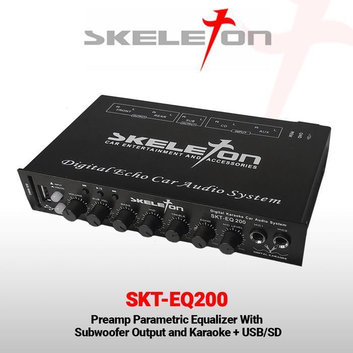 Preamp Parametric Equalizer Karaoke Skeleton Original Dan Terpercaya