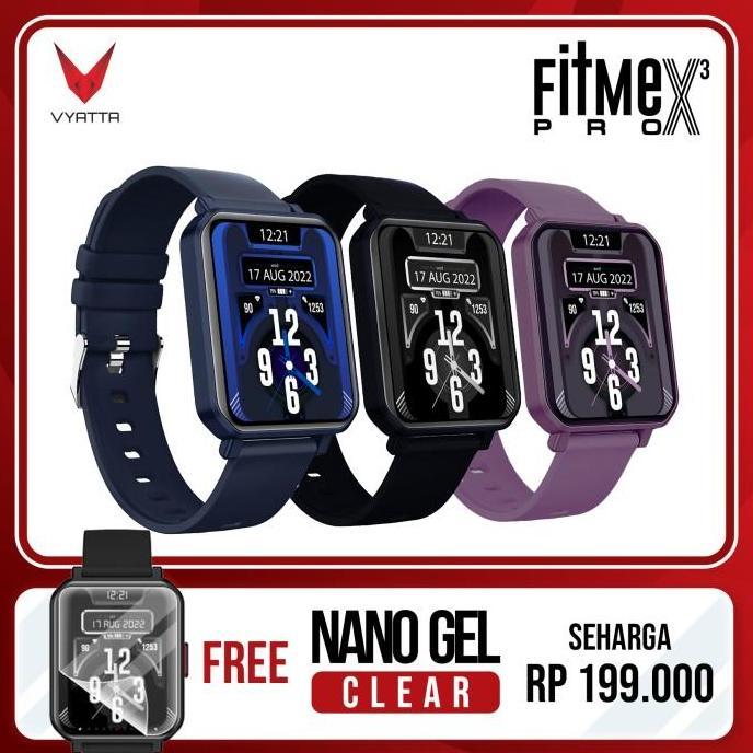 New- VYATTA FITME PRO X GEN 2 SMARTWATCH LARGE SCREEN 1.69" 24 SPORT MODE