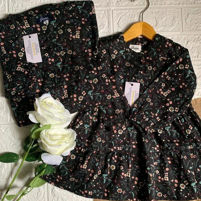 (1 pcs) MIDI DRESS COUPLE IBU DAN ANAK /tunik couple