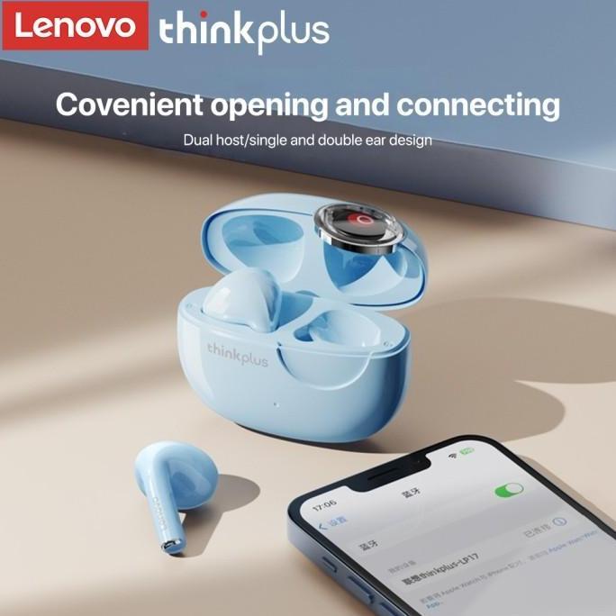 Promo THINKPLUS LENOVO TWS WIRELESS BLUETOOTH HEADSET EARPHONE EARBUDS LP17 Diskon