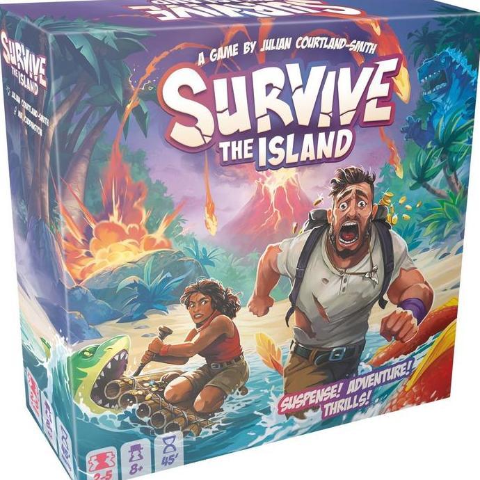 Survive The Island New Edition Board Game - Previously Escape from Atlantis Kode 871