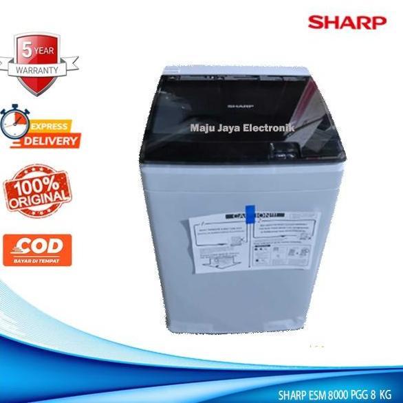 Mesin Cuci 1 Tabung Sharp ESF 950P 8KG Full Otomatis Low Watt