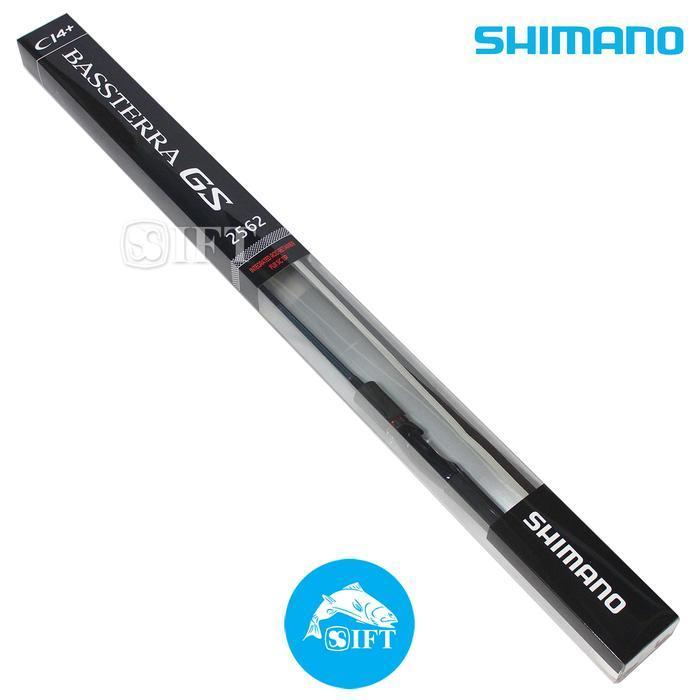 Joran Galatama Shimano Bassterra Gs | 2562F | 2602F | Pancing Spinning Ift Fishing Original Dan Terp