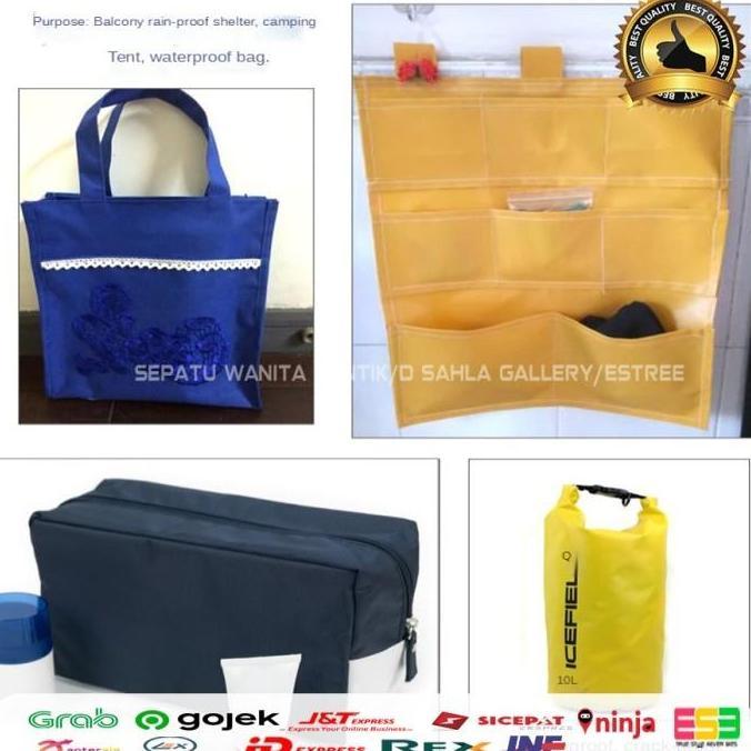 Miliki 1 Roll Bahan Tas Polyester Dinir D600 Tenda Sling Bag Warna Warni