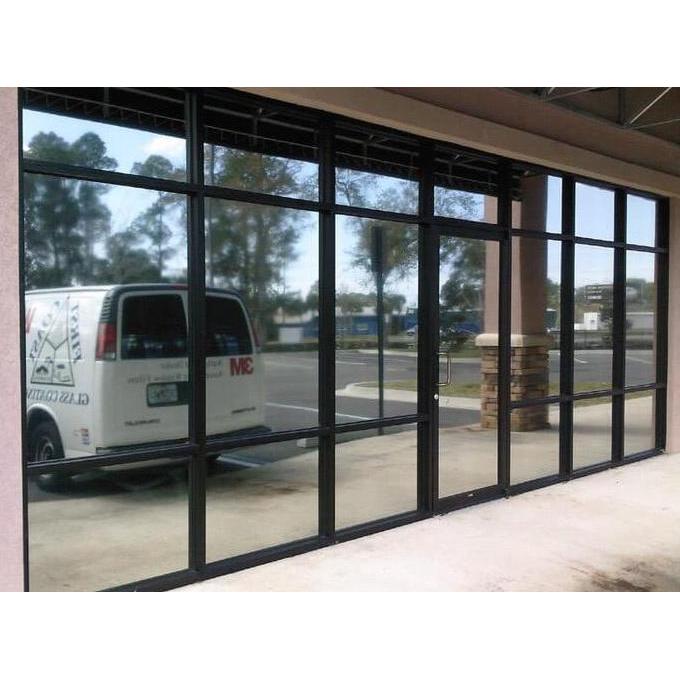 Promo Sticker / Stiker Kaca Film ONE WAY / Black Silver Roll Diskon