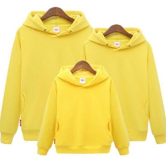 JEASO Set Family Sweater Hoodie Size M - 3XL Dewasa Keluarga Panjang  Couple Wanita Pasangan Baju Po