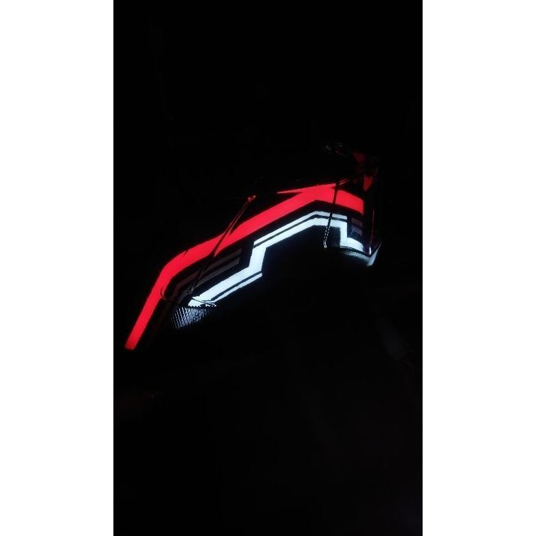 Stoplamp Lazy Vario LED Old 125/150 Mika Smoke