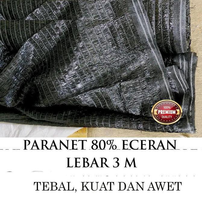 Paranet 80% Meteran / Shading net Agronet / jaring tanaman meteran