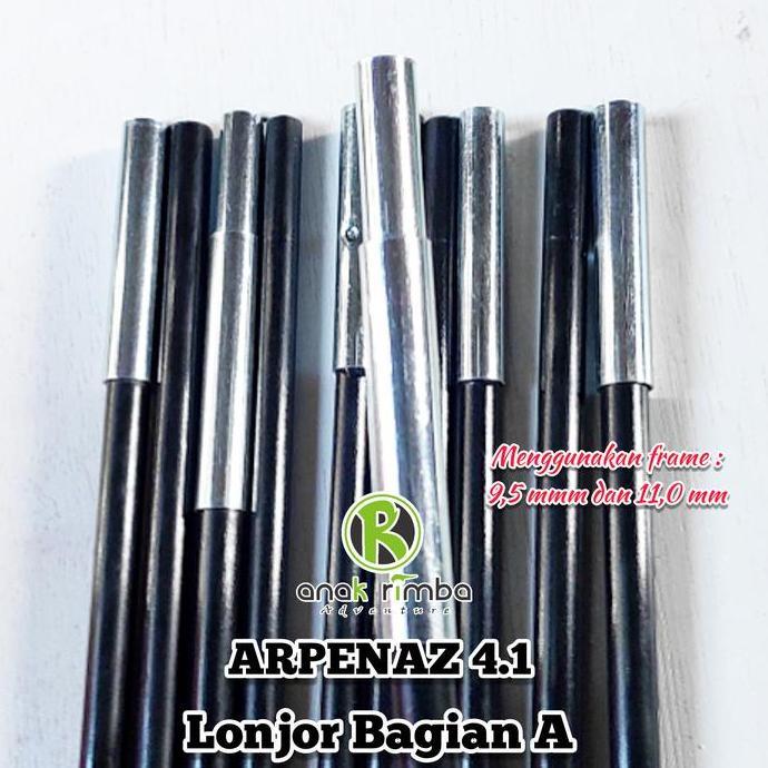 Miliki Frame Fiber Arpenaz Family 4.1 Tenda Dome Quechua